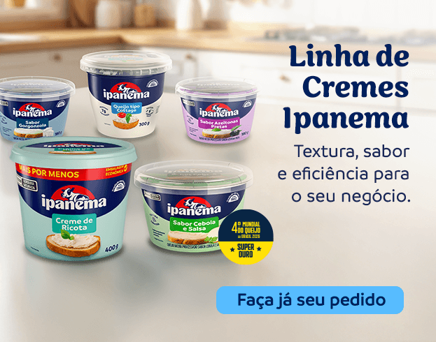Linha de Cremes Ipanema — faça o seu pedido