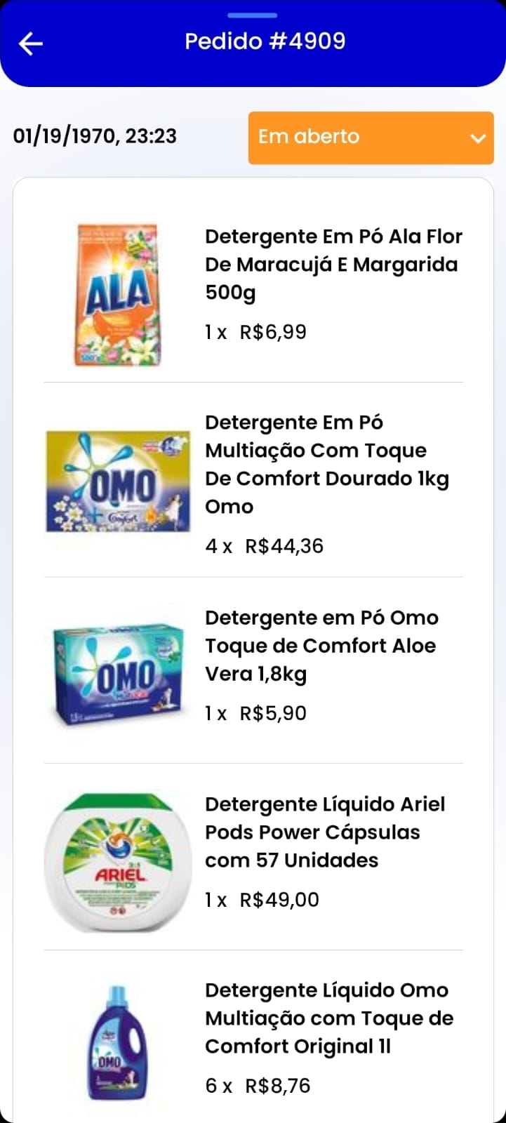 Gestão de pedidos no Seller Center